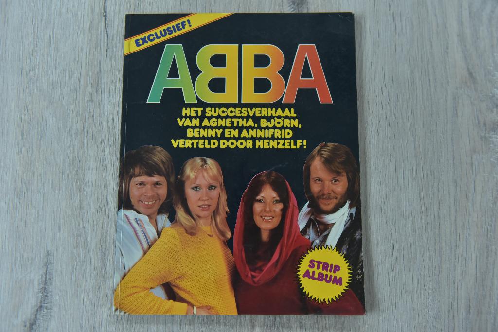 ABBA -- STRIPALBUM Het Succesverhaal van, Meerdere stripboeken, Verzenden, Gelezen