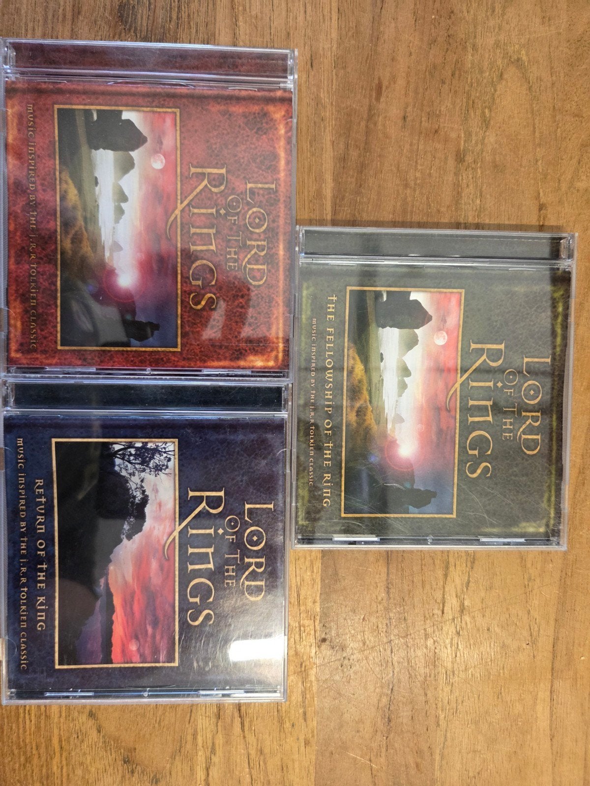 Lord of the Rings CD's - The Fellowship & Return of the King, Gebruikt, Overige genres, Ophalen of Verzenden, Inclusief doosje