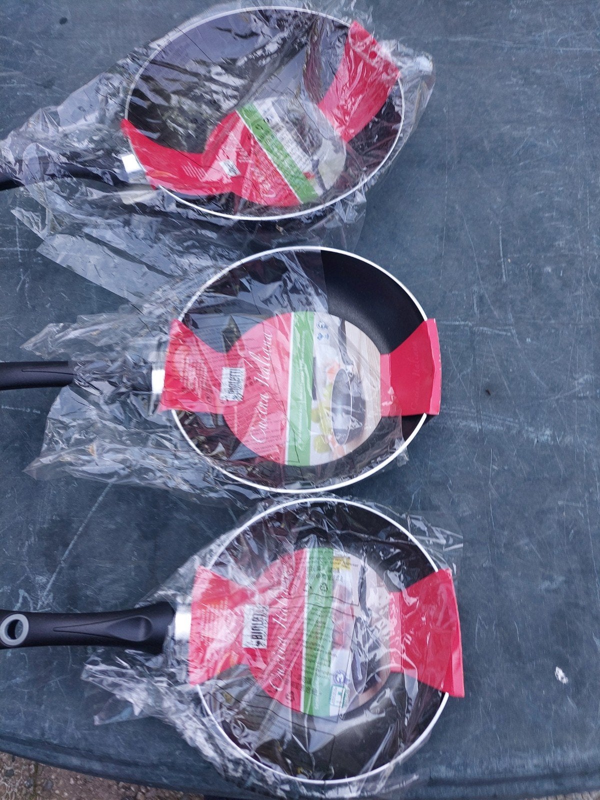 Set bak pannetjes, Ophalen, Nieuw