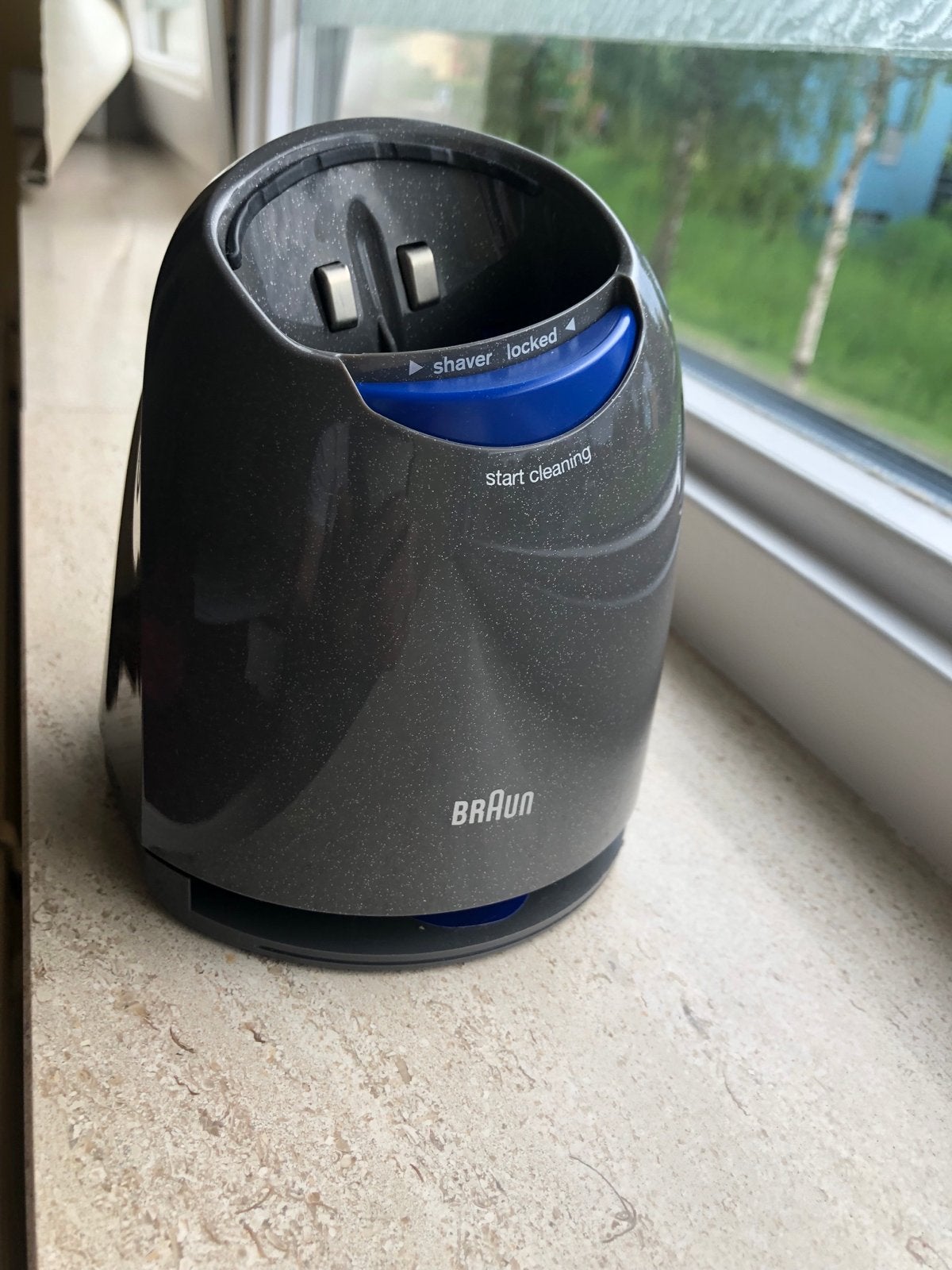 Braun scheerapparaat Clean & Charge station met oplader, Verzenden, Nieuw, Scheren en Epileren
