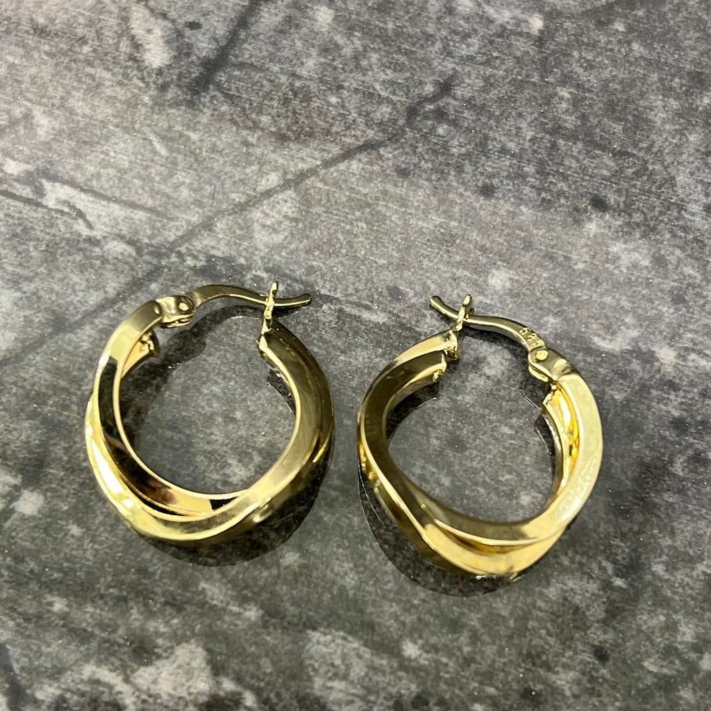14k gouden oorbellen, Sieraden, Tassen en Uiterlijk, Oorbellen, Nieuw, Ophalen of Verzenden, Knopjes of Stekers, Goud