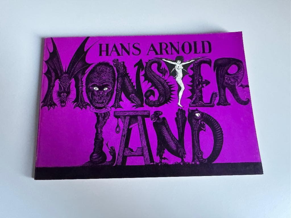 Hans Arnold Monsterland Classics NL Horror Illustraties, Boeken, Strips | Comics, Verzenden, Europa, Hans Arnold, Gelezen
