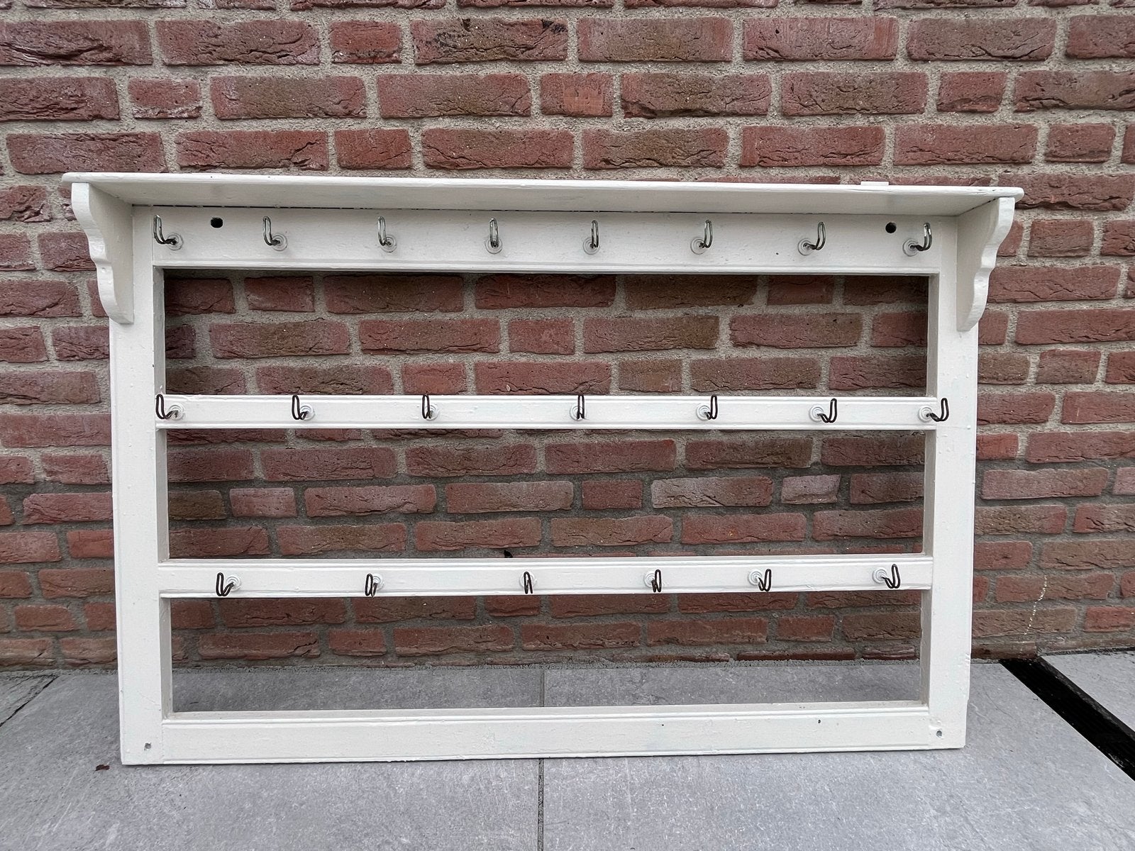 Brocante kapstok - 118x76,5cm, Gebruikt, Minder dan 100 cm, Hout, Ophalen
