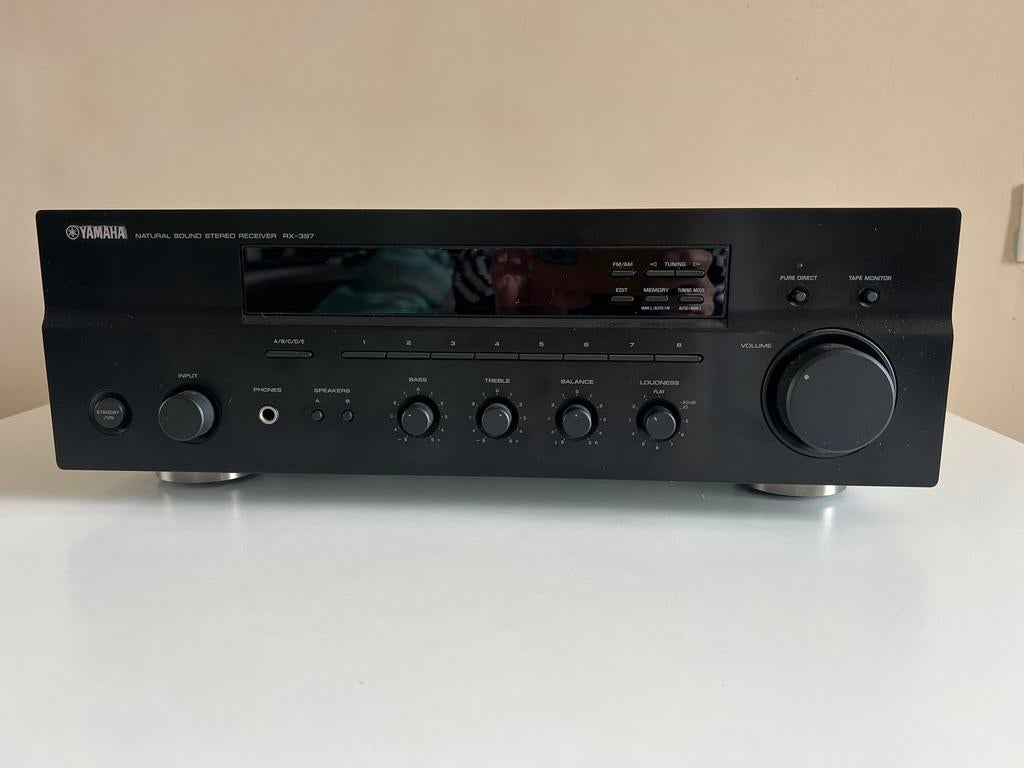 Yamaha RX -397 defect incl afstandsbediening, Audio, Tv en Foto, Versterkers en Receivers, Ophalen, Yamaha, Niet werkend, 120 watt of meer