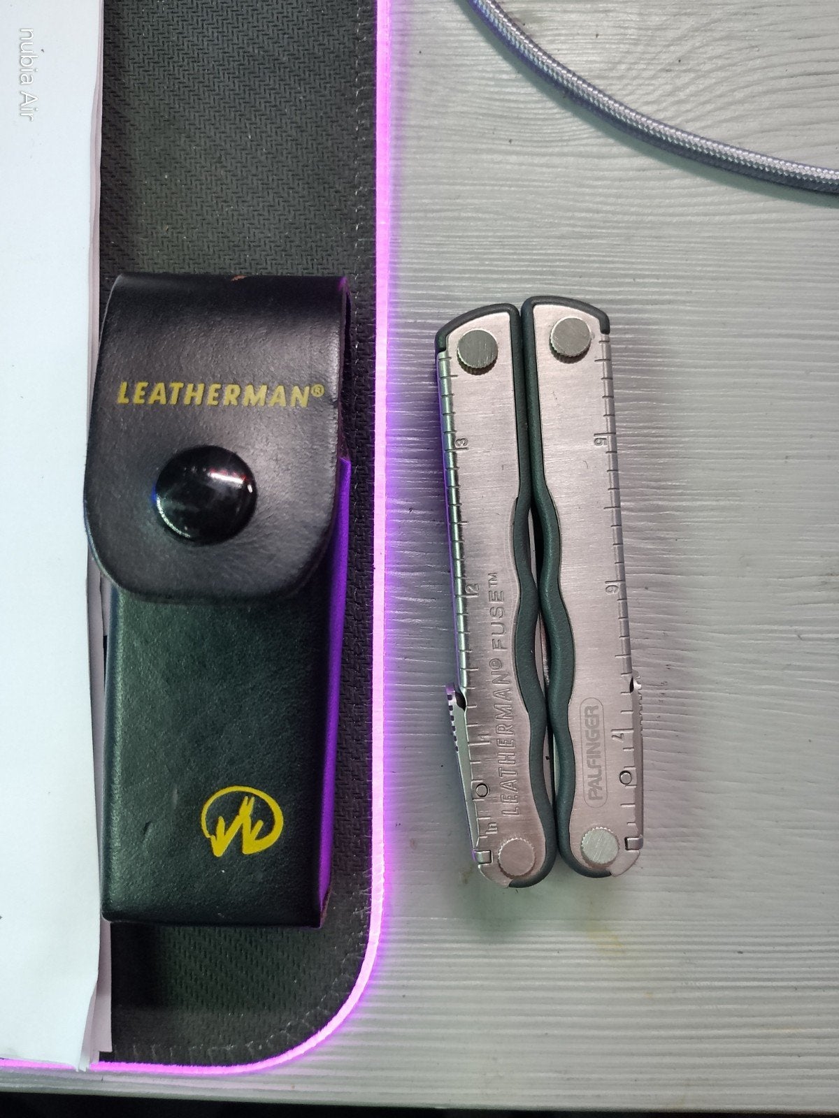 Leatherman Fuse Multitool met leder hoesje, Ophalen of Verzenden, Zo goed als nieuw