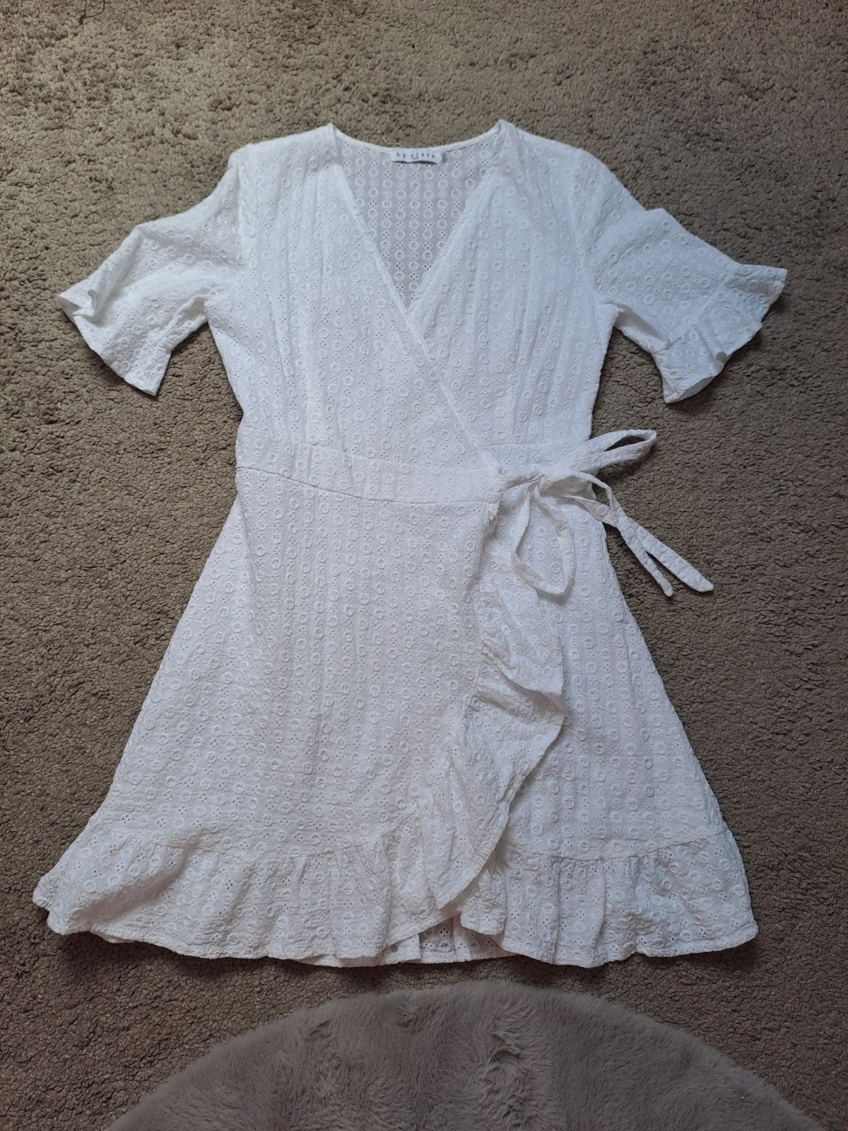 Wit jurkje zgan one size, Maat 38/40 (M), Wit, Ophalen of Verzenden, Zo goed als nieuw