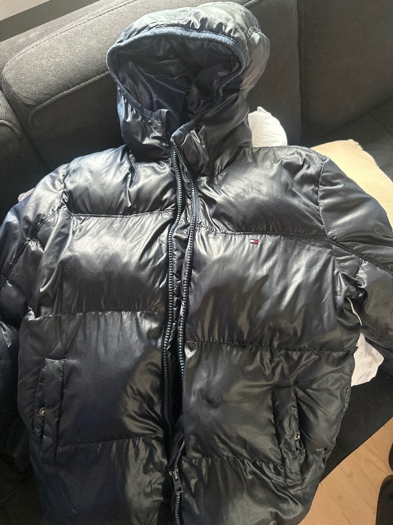 Winter jas jongens maat 152, Ophalen, Gebruikt, Tommy Hilfiger, Jongen
