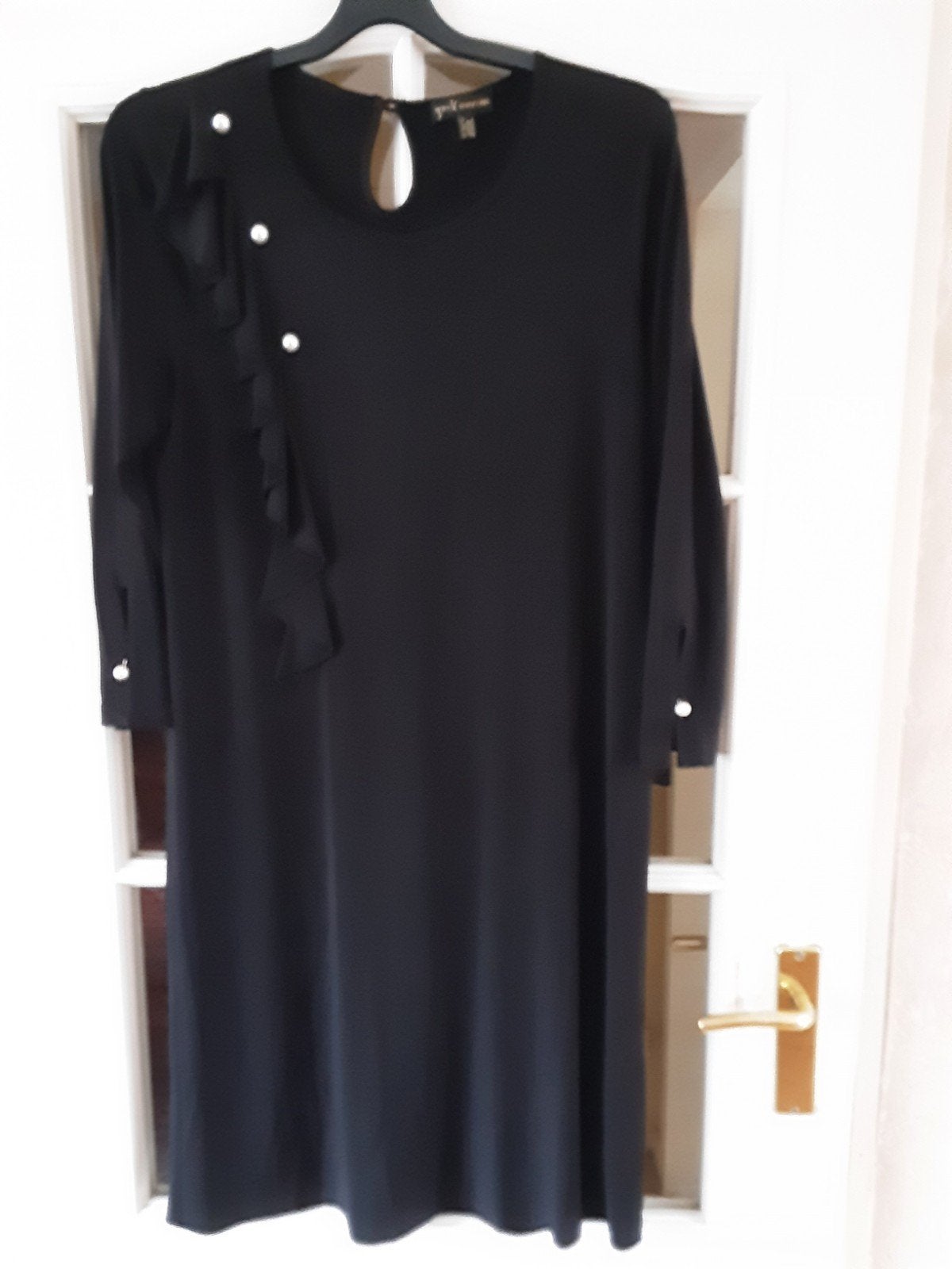 Yoek Black Label jurk maat 44, Kleding | Dames, Yoek, Zwart, Maat 42/44 (L), Ophalen of Verzenden