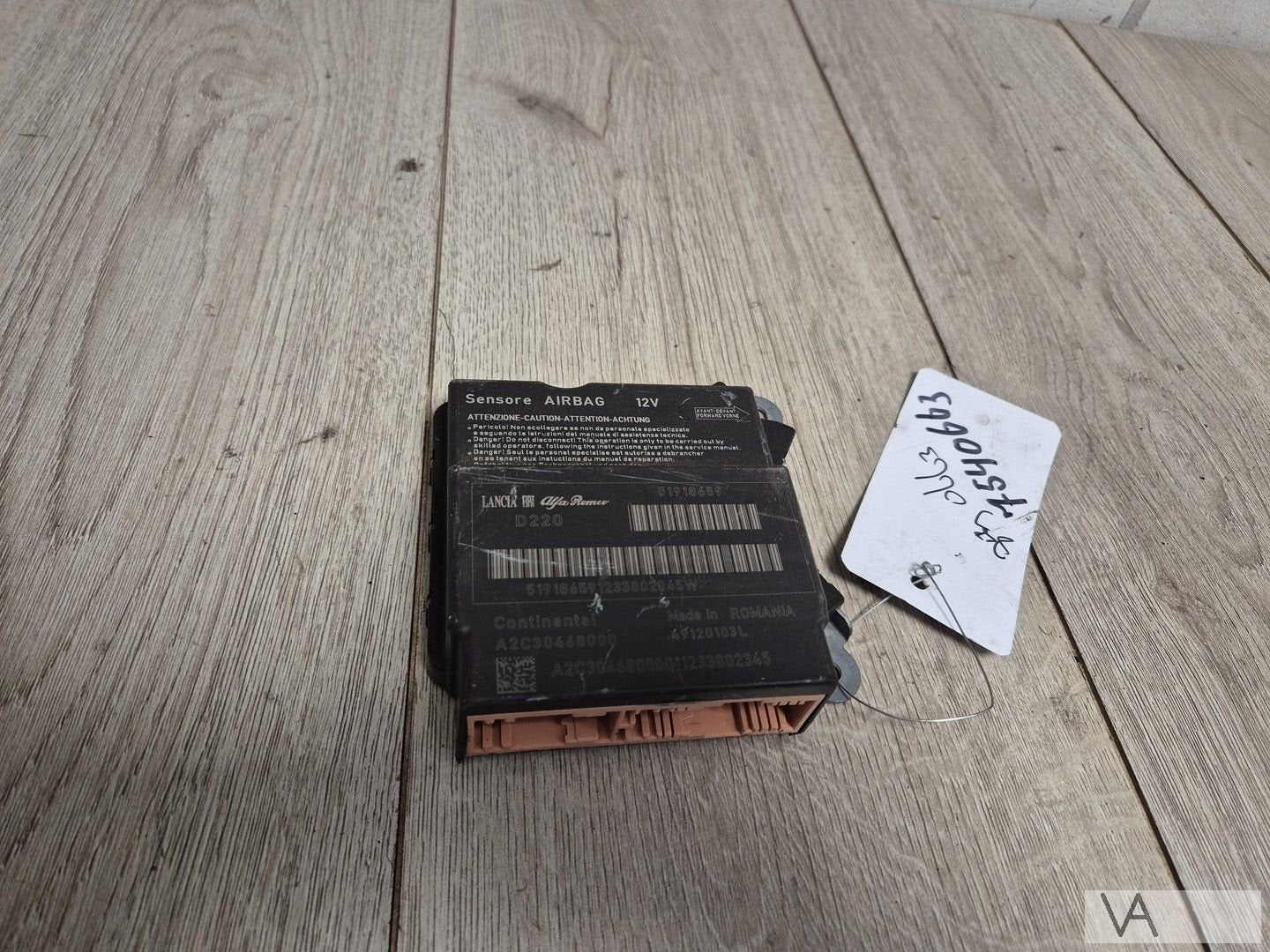 Fiat 500 2007 tot 2016 airbag module sensor 51918659 €250, Auto-onderdelen, Gebruikt, -, -, Ophalen of Verzenden