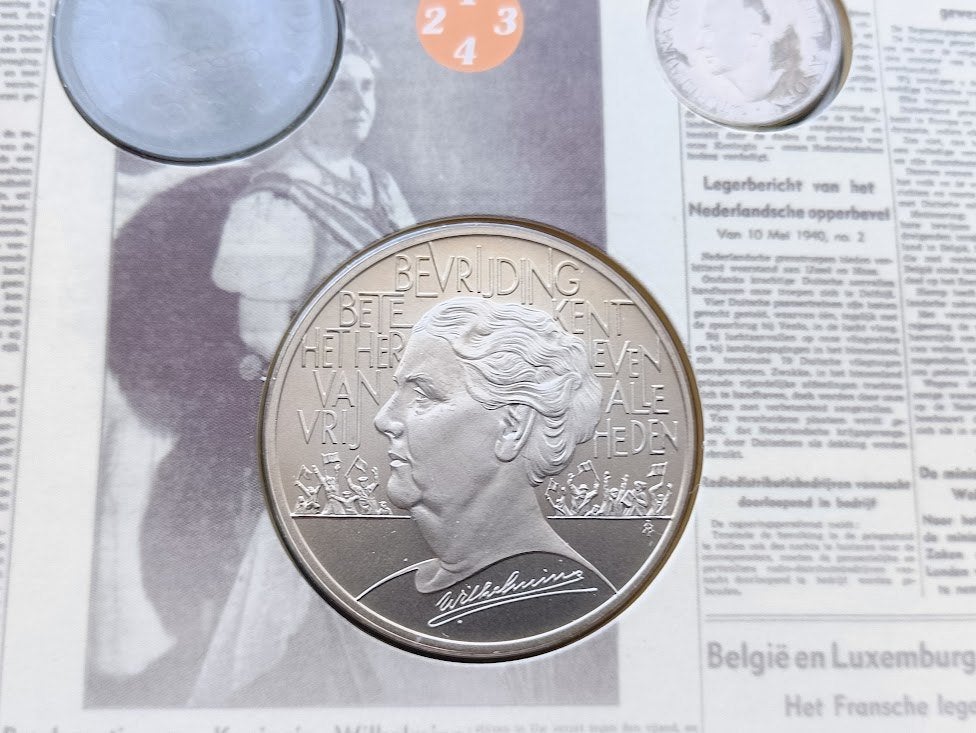 Muntset Nederlandse uitgiften tijdens en na Wereldoorlog II, Verzenden, Overige materialen, Nederland