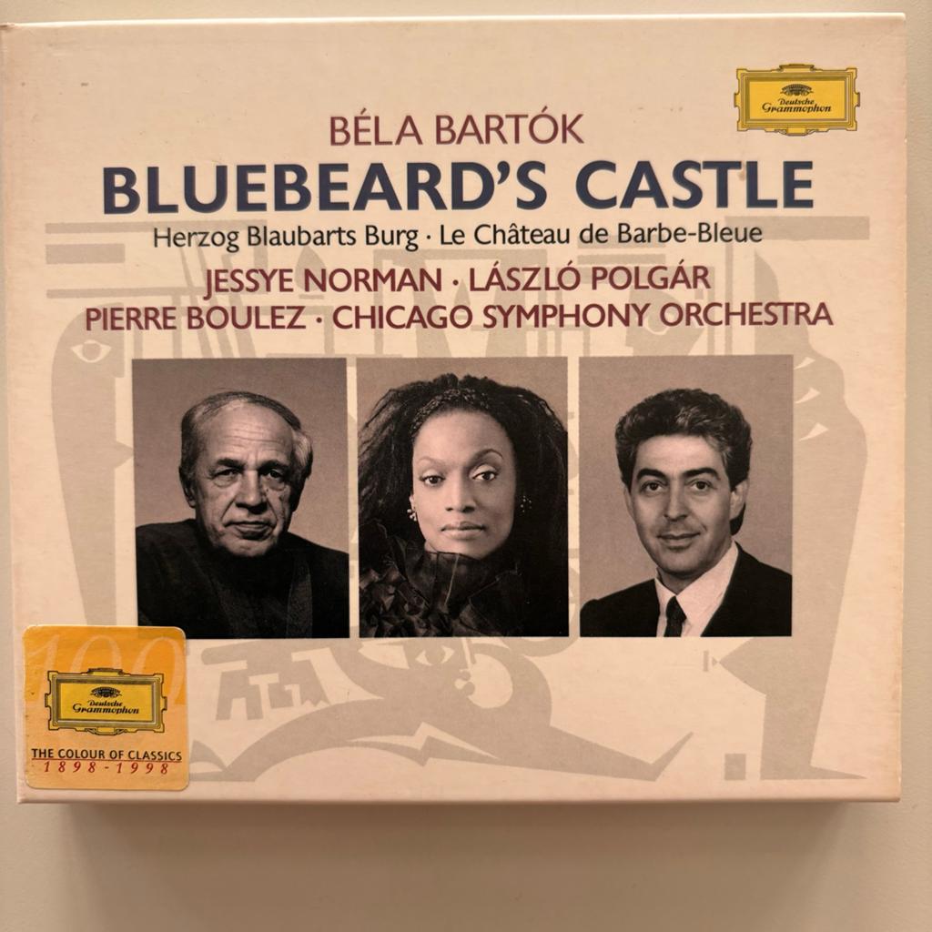 Béla Bartók - Bluebeard's Castle CD (Deutsche Grammophon), Ophalen of Verzenden, Modernisme tot heden, Zo goed als nieuw, Opera of Operette