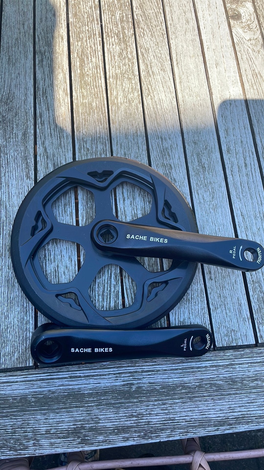 Crankset fatbike, Ophalen, Zo goed als nieuw, Fatbike