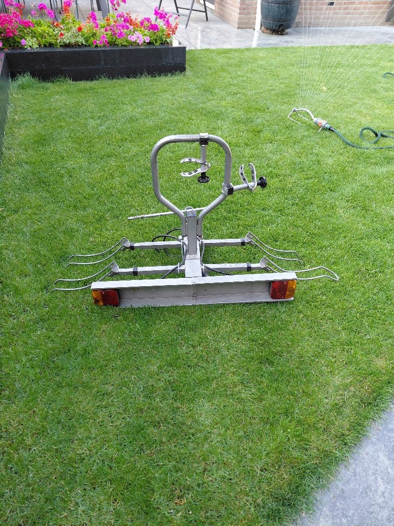 Fietsendrager, Ophalen, Gebruikt, Brede banden, 2 fietsen
