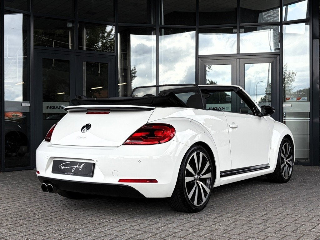 Volkswagen BEETLE 1.4 TSI 160PK CABRIO SPORT - LEDER - FENDE, Euro 5, Gebruikt, Beetle (Kever), 4 cilinders