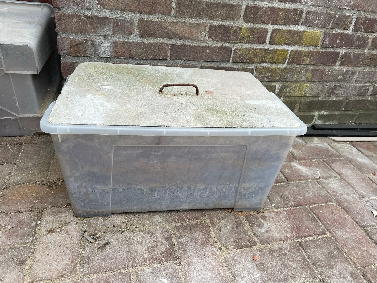 Gratis Betonnen te gebruiken als ballast voor partytent, Ophalen, Gebruikt