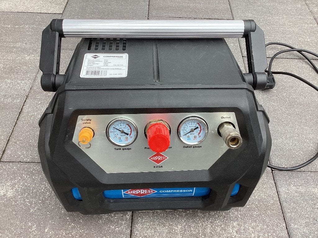 Airpress Compressor H 215-6, Ophalen, 6 tot 10 bar, Zo goed als nieuw, Minder dan 200 liter/min