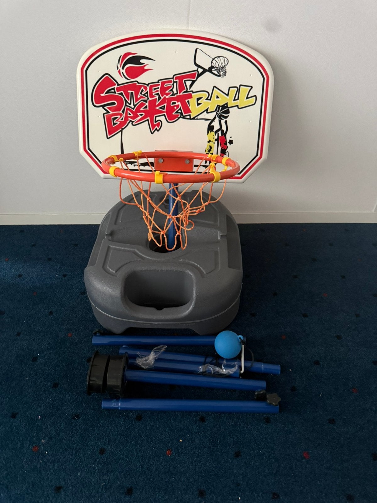 Basketbal korf, Ophalen, Gebruikt, Bal