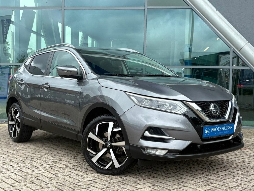 Nissan Qashqai 1.3 DIG-T Premium Edition 158pk Automaat/ Pan, Auto's, Nissan, Gebruikt, Leder, Bedrijf, Qashqai