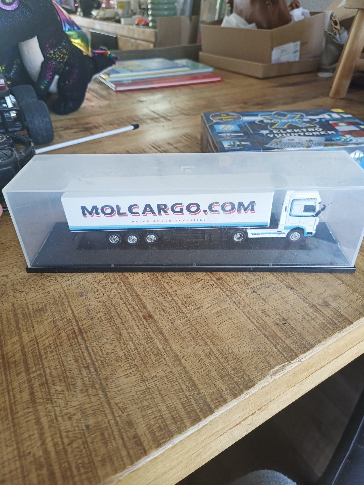 Vrachtwagen miniatuur, Verzamelen, Ophalen of Verzenden, Zo goed als nieuw