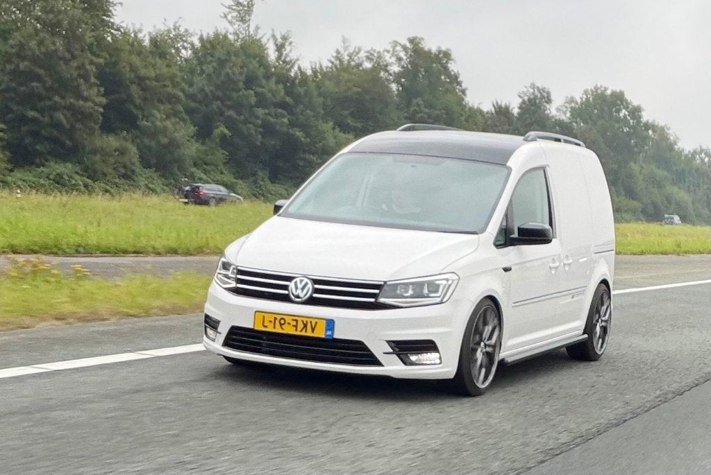 Volkswagen Caddy MK4 Edit 35  DSG Led L1H1 DSG 2.0 TDI, 4 cilinders, 700 kg, Volkswagen, Leder en Stof