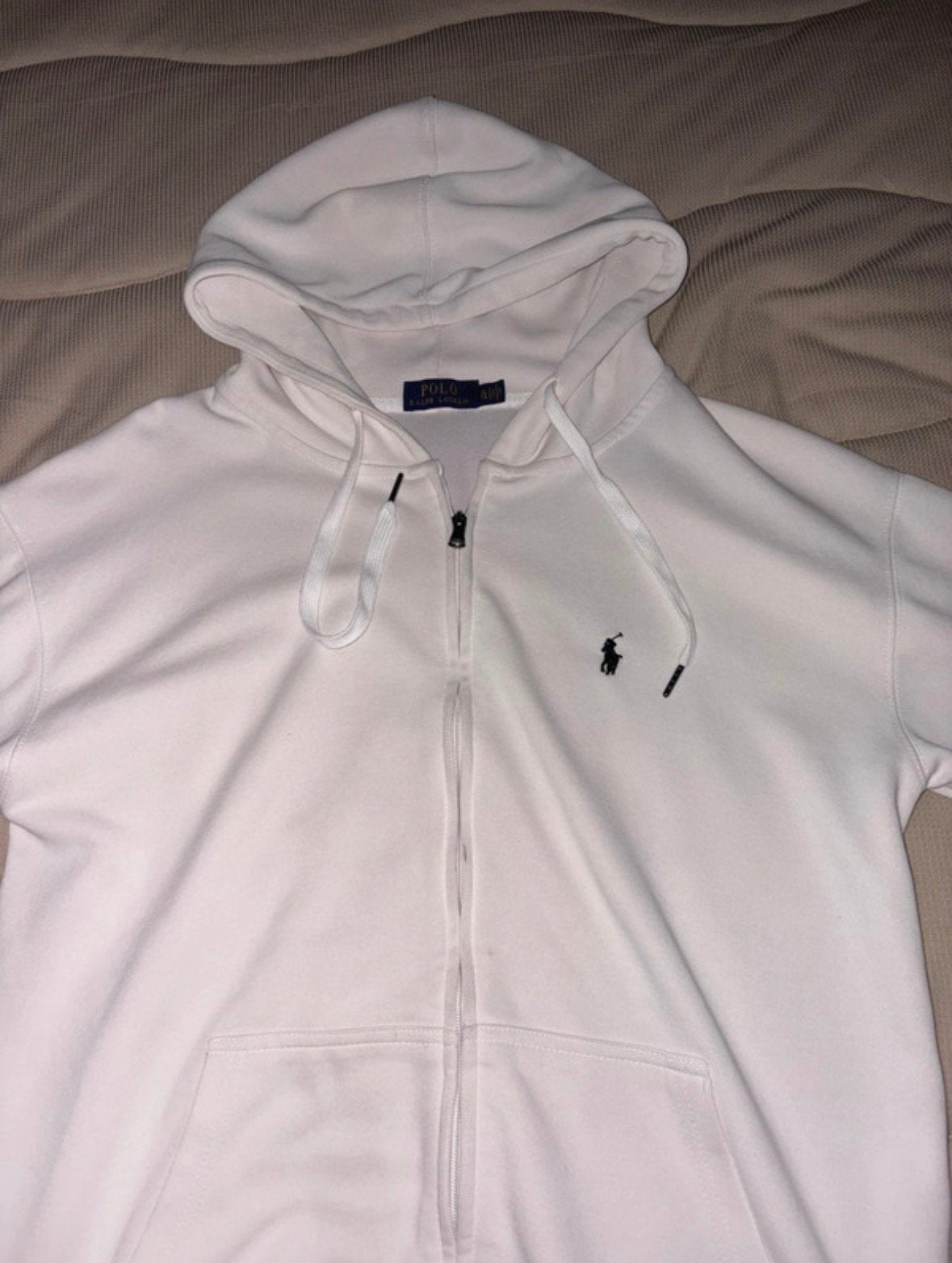 Ralph lauren vest, Ophalen of Verzenden, Zo goed als nieuw, Maat 52/54 (L), Wit