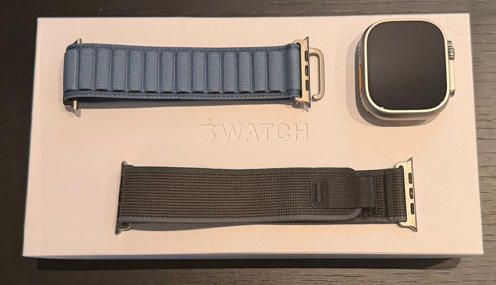 Apple Watch Ultra 3 49 mm Titanium – zeer nette staat, Ophalen of Verzenden, Zo goed als nieuw, IOS