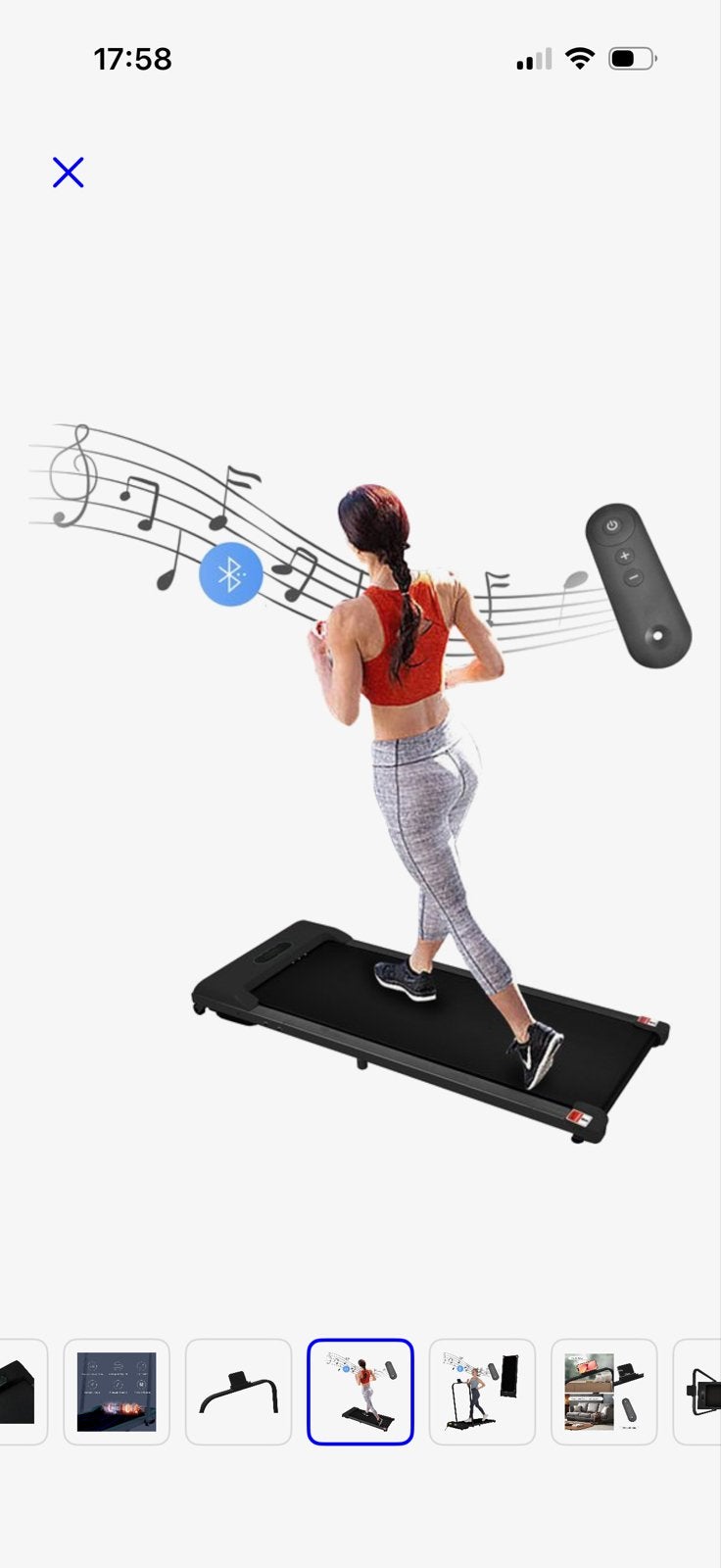 Nieuwe loopband - Perfect voor thuisworkouts!, Ophalen, Kunststof, Nieuw, Loopband