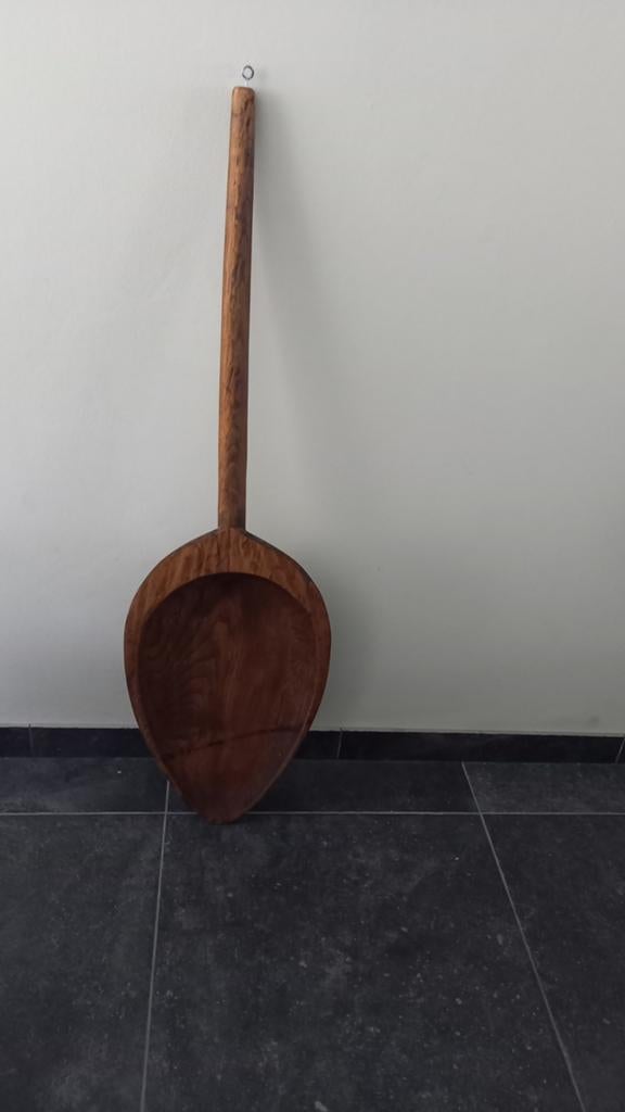 Grote houten Oude Meelschep, Ophalen of Verzenden