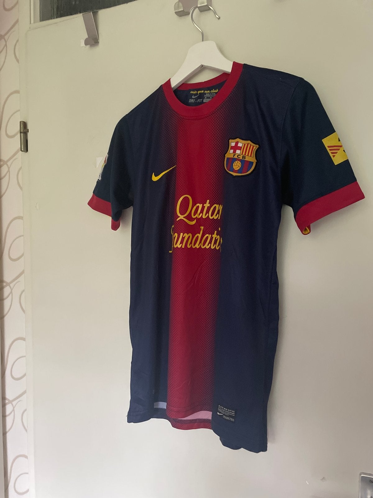 FC Barcelona Messi Thuisshirt 2012/2013 Maat M, Maat M, Ophalen of Verzenden, Gebruikt, Shirt