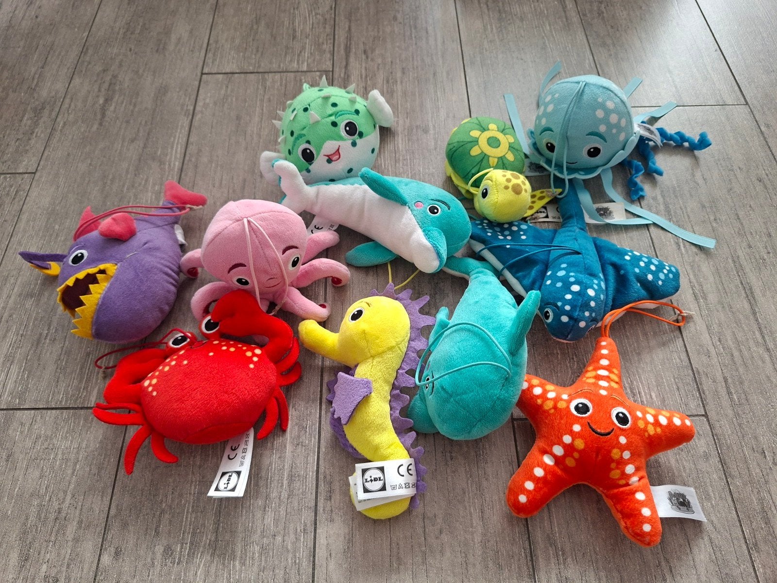 Aqua mini's Lidl 11 stuks, Ophalen of Verzenden, Zo goed als nieuw, Overige typen