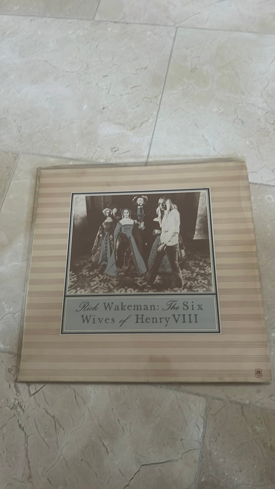 LP Rick wakeman the six wivws of henry VIII, Cd's en Dvd's, Ophalen of Verzenden, Zo goed als nieuw, 12 inch