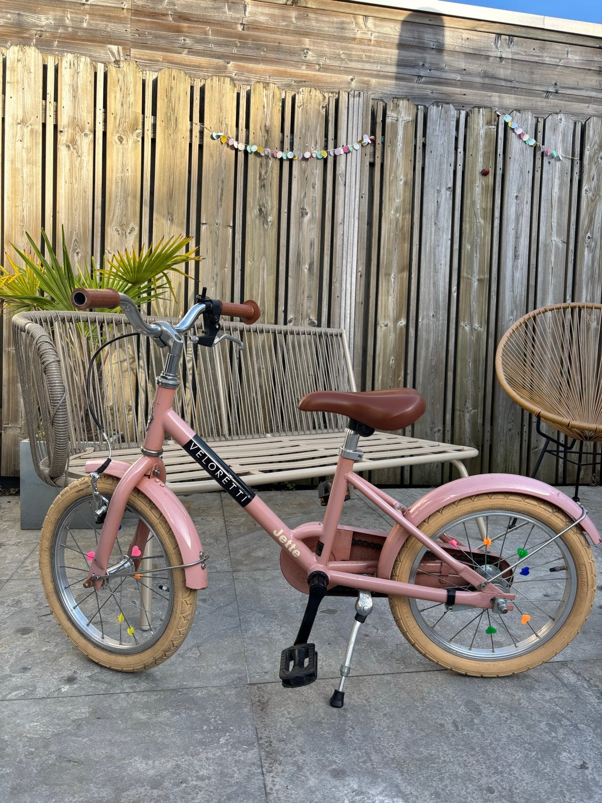 Veloretti Maxi 16 inch kinderfiets - Roze
