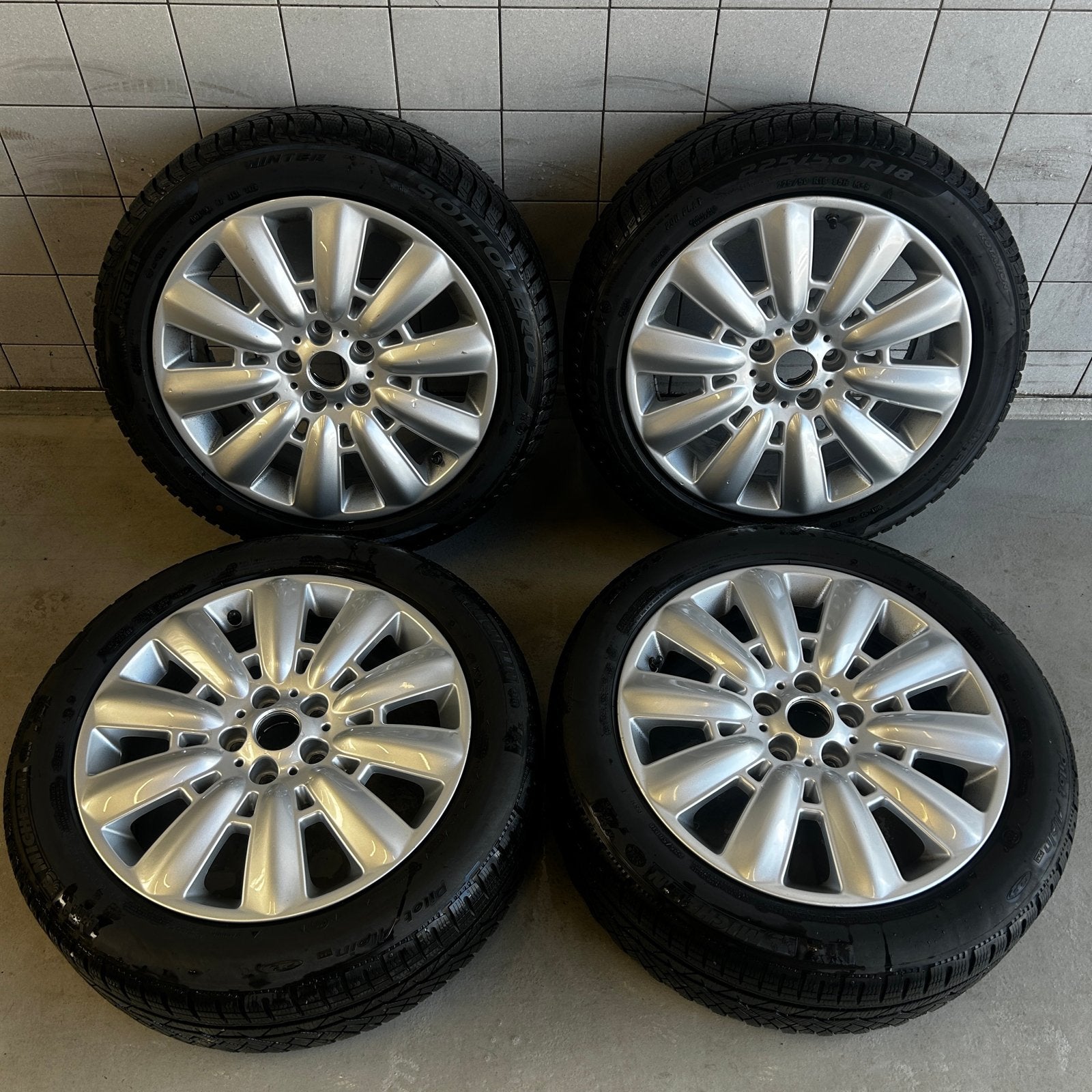 ✅ Originele Mini wielen 18 inch | Winterbanden, Ophalen, 18 inch, Gebruikt, Velg(en)