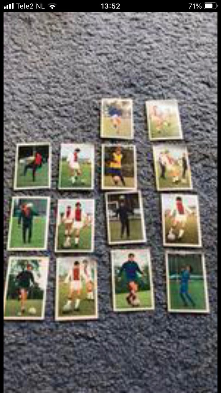 Ajax panini vanderhout 1970-1971, Ophalen of Verzenden, Gebruikt, Plaatje