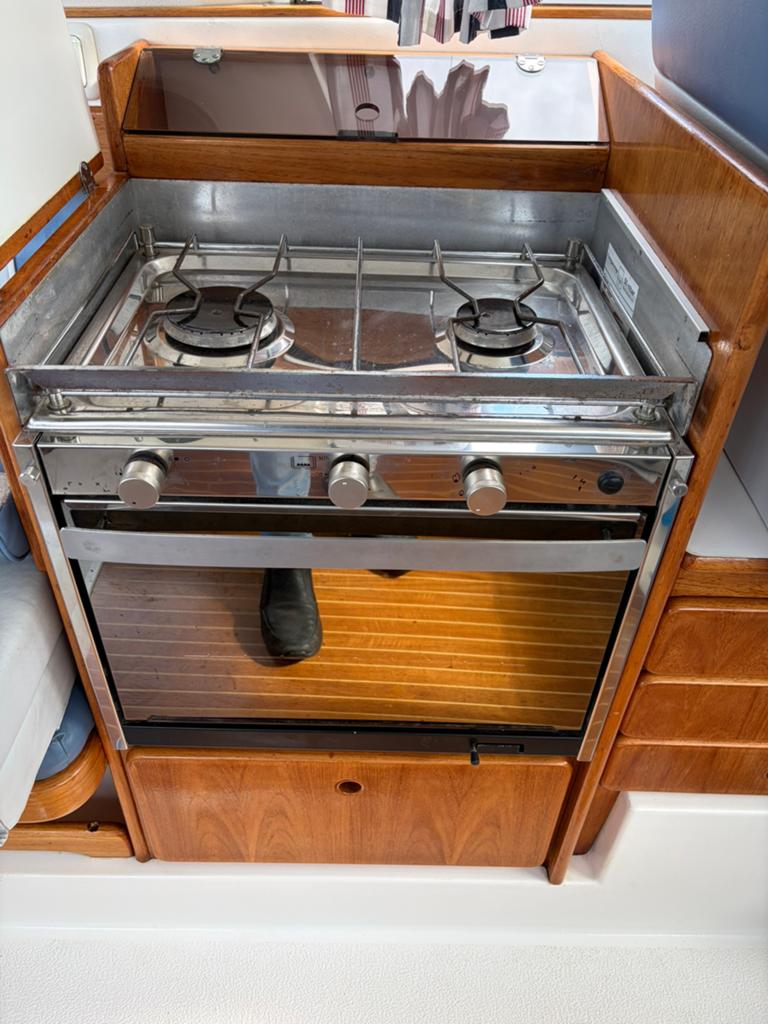Zeer nette fornuis / oven 2 pits, Watersport en Boten, Ophalen of Verzenden, Zo goed als nieuw, Kombuis en Sanitair, Zeilboot of Motorboot