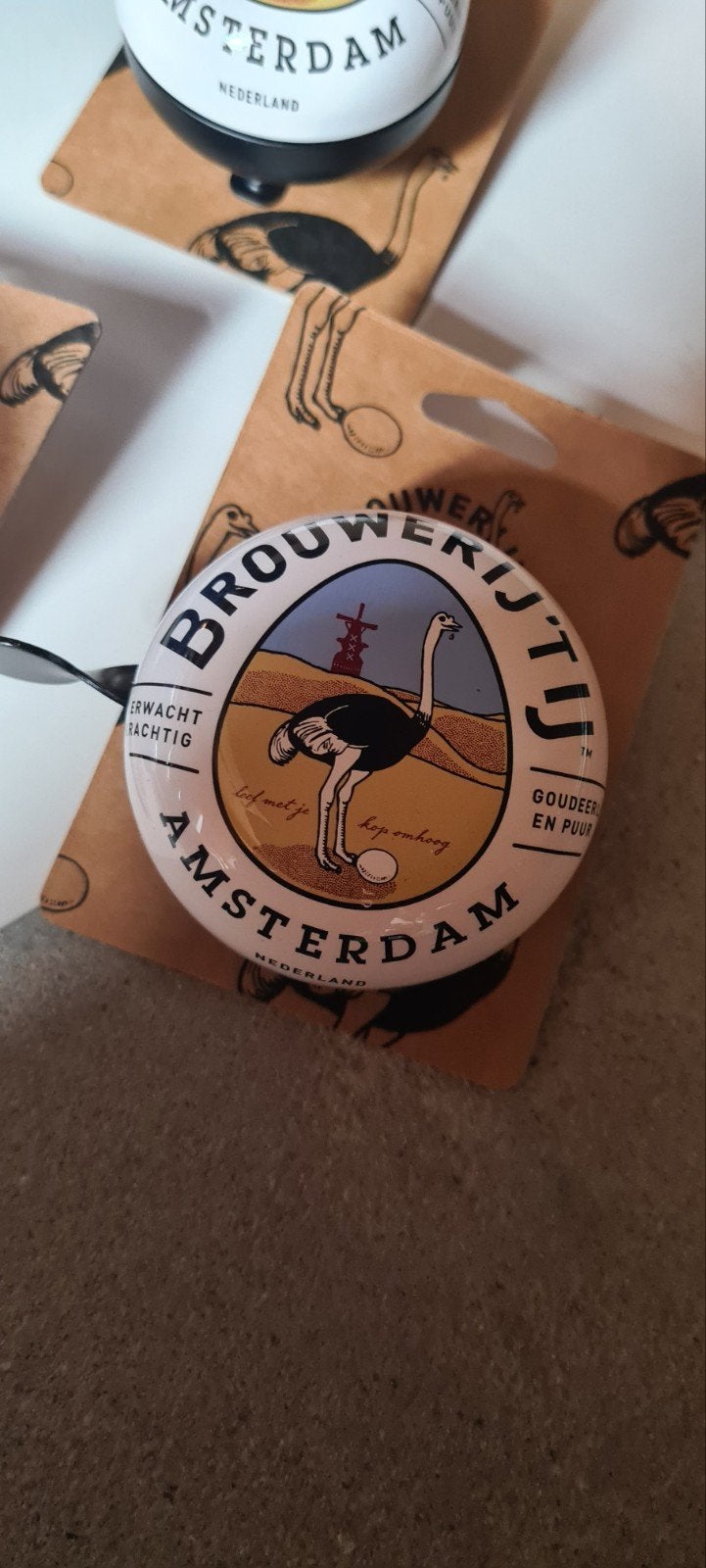 Fietsbellen Brouwerij 't IJ - 2, Fietsen en Brommers, Ophalen of Verzenden