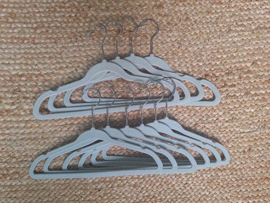 Kinderkleding hangers velours, Ophalen of Verzenden, Zo goed als nieuw, Hema