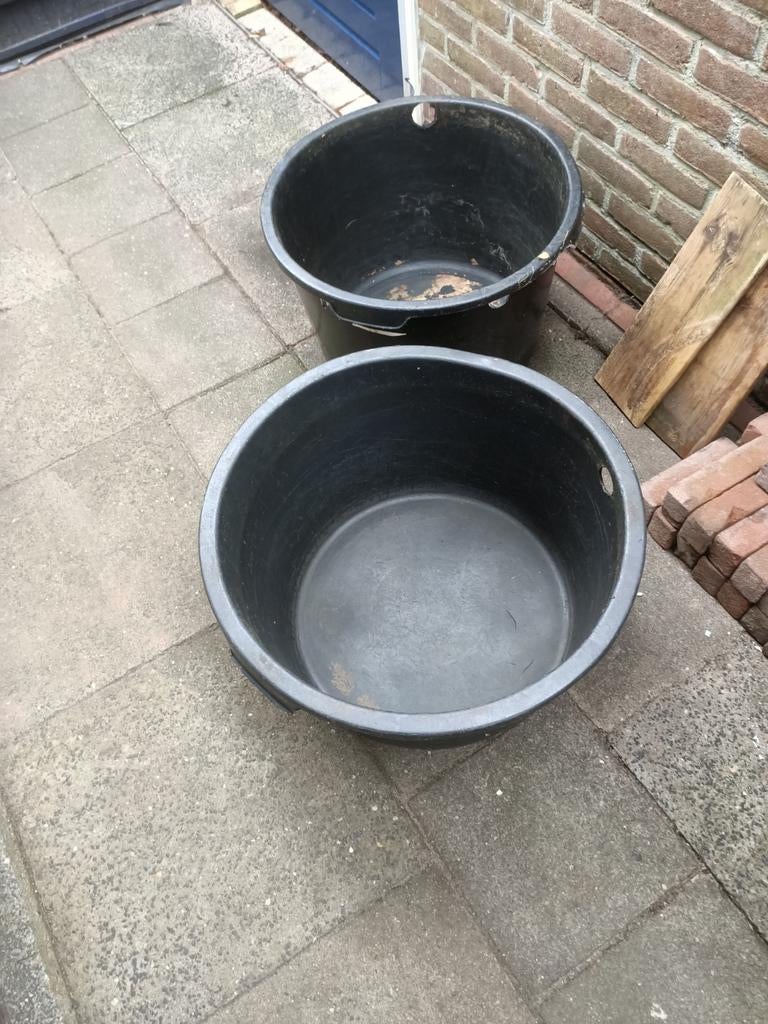Specie kuipen, Ophalen, Rond, Kunststof