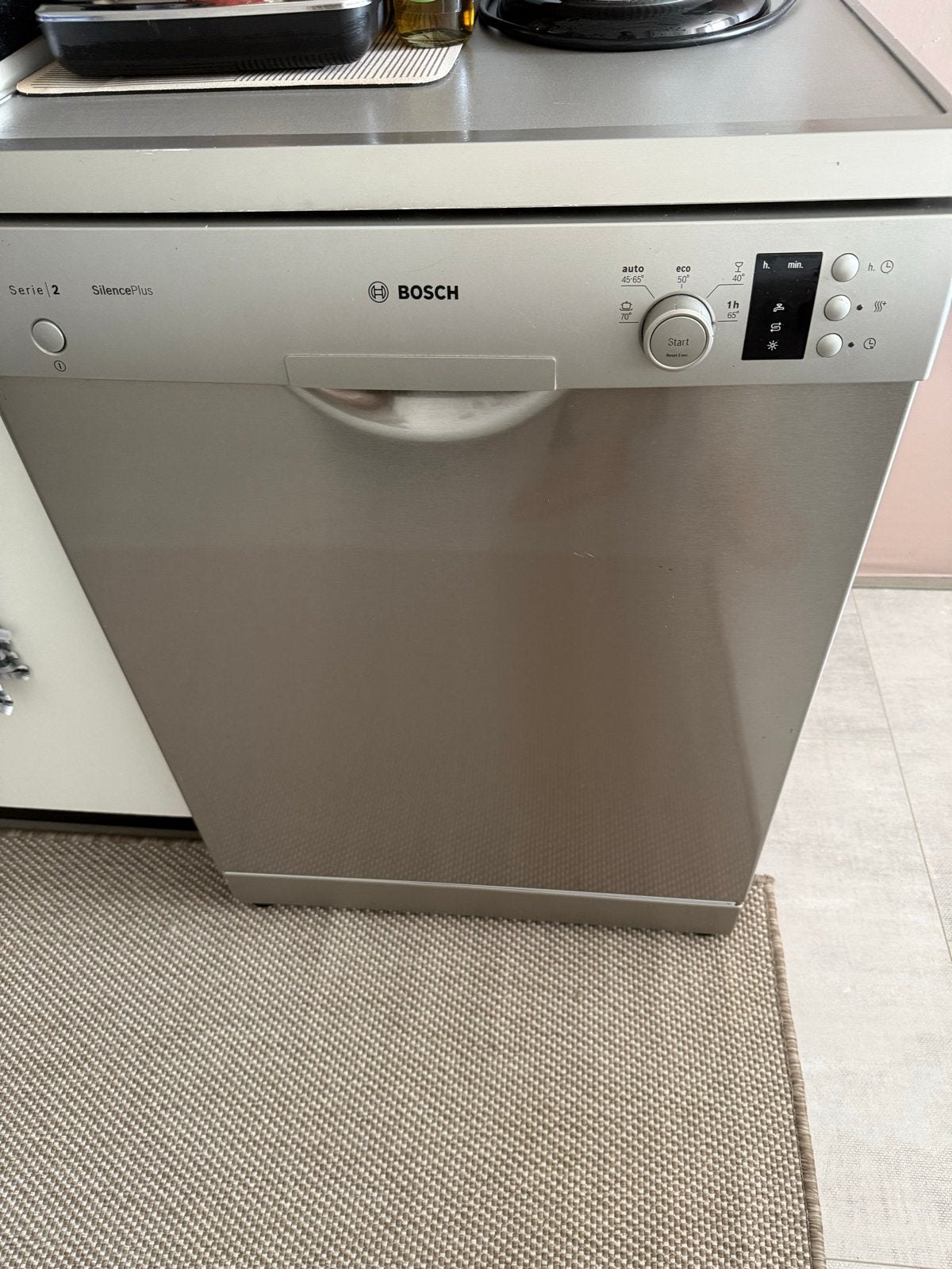 Bosch Serie 2 SilencePlus Vrijstaande Vaatwasser, Witgoed en Apparatuur, Vaatwasmachines, Ophalen, 60 cm of meer, Eco programma