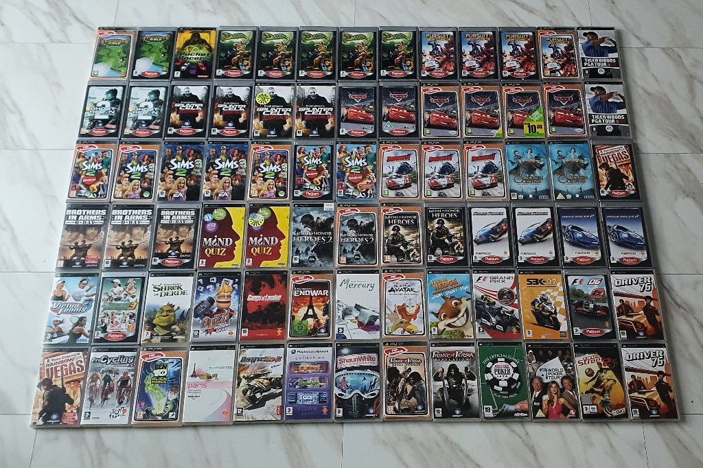 PSP GAMES per stuk 5 euro, Spelcomputers en Games, Games | Sony PlayStation Portable, Gebruikt, Overige genres, 1 speler, Ophalen of Verzenden