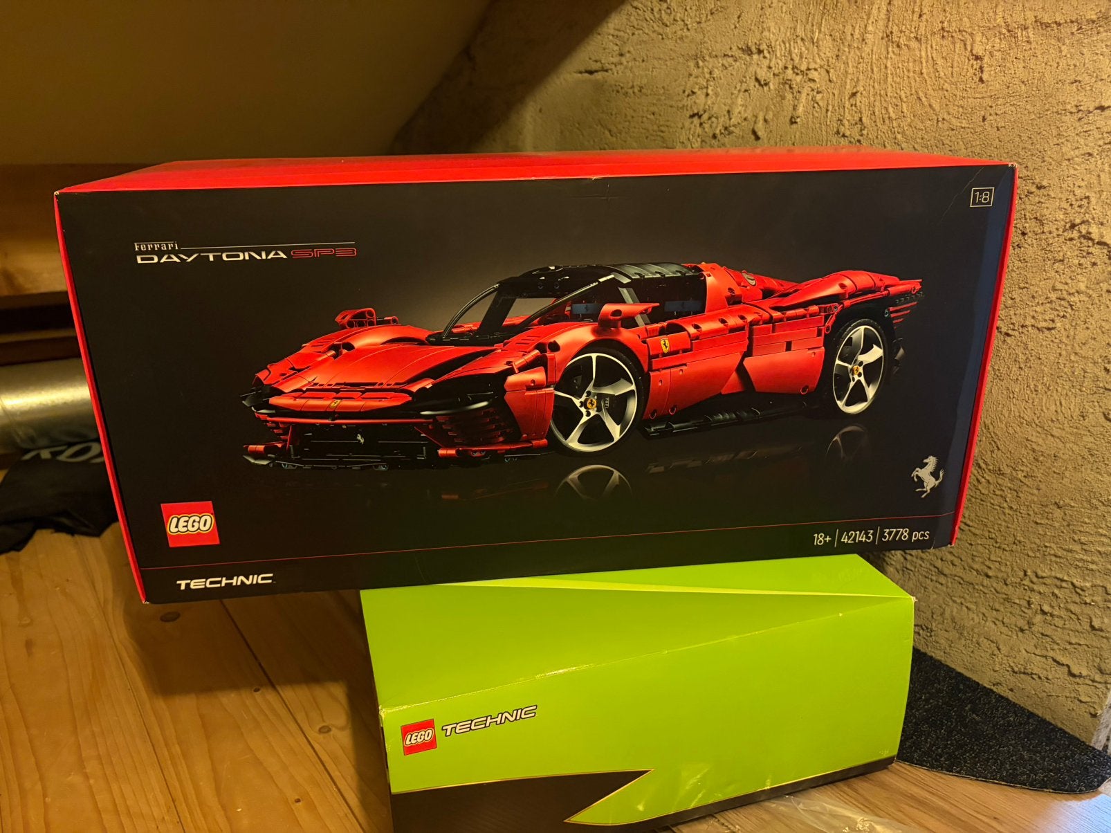 Lego Ferrari, Ophalen, Zo goed als nieuw