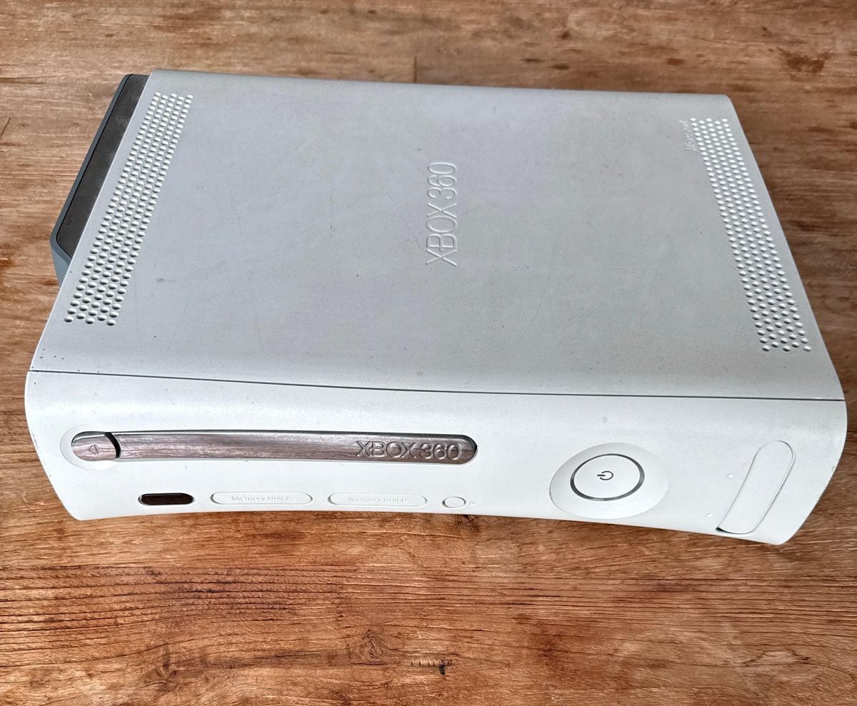 Xbox 360 Console - Wit met Voeding cd lade gaat niet open, 1 speler, Ophalen of Verzenden, Gebruikt, Vanaf 3 jaar