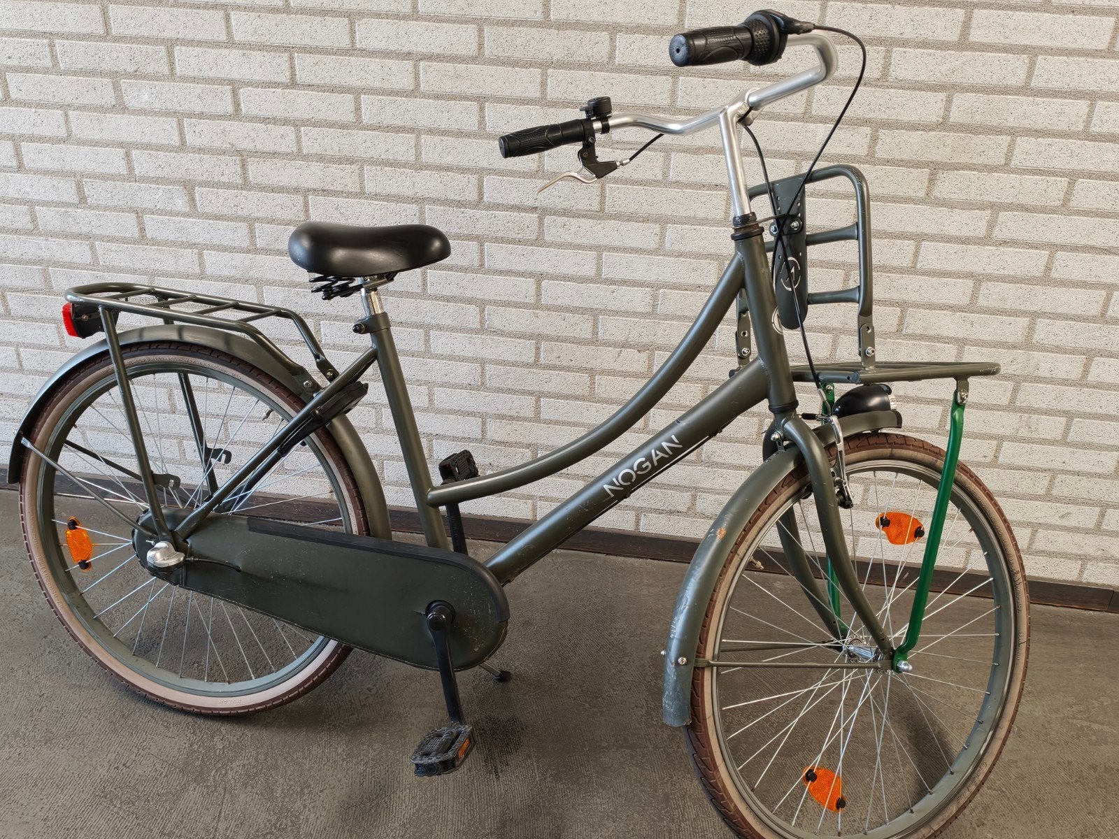 Nogan meisjes fiets, Fietsen en Brommers, Terugtraprem, Gebruikt, Versnellingen, Nogan