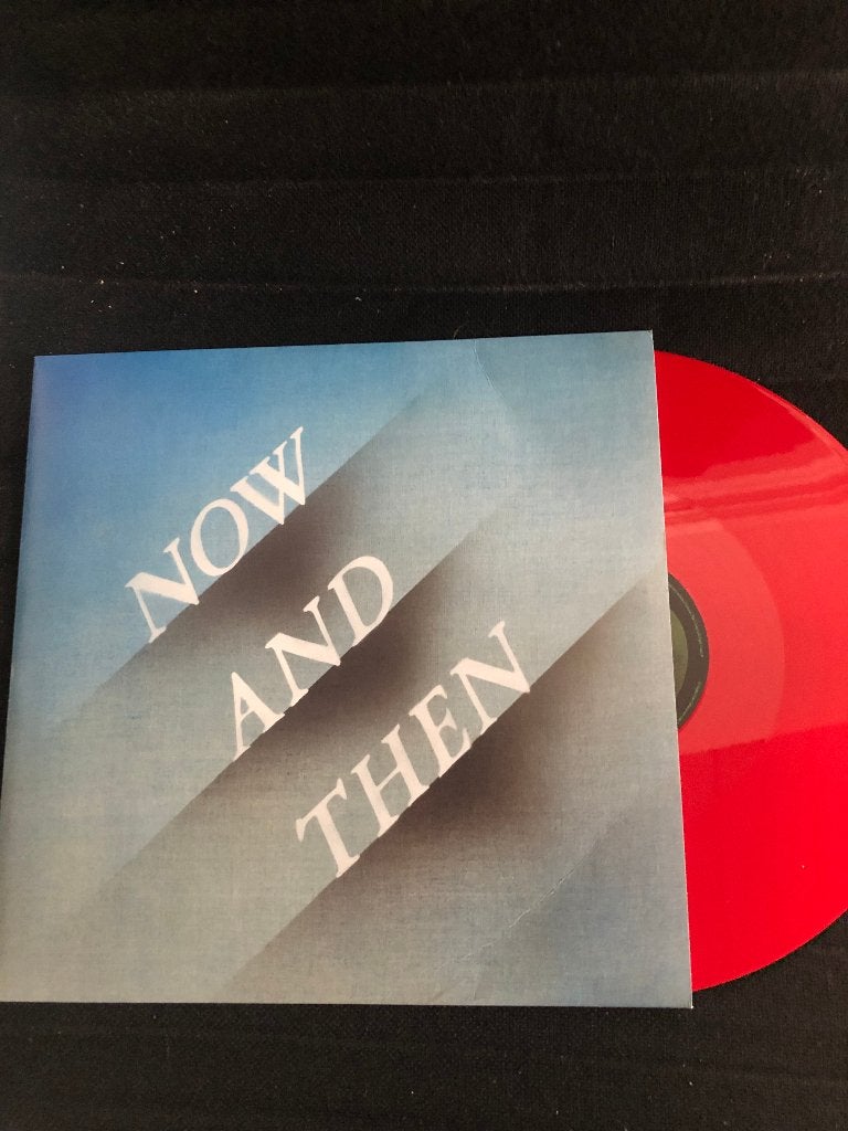 THE BEATLES 12" Single LP Now and Then Gekleurd RARE, Cd's en Dvd's, Verzenden, 2020 tot heden, Zo goed als nieuw, Inclusief insert