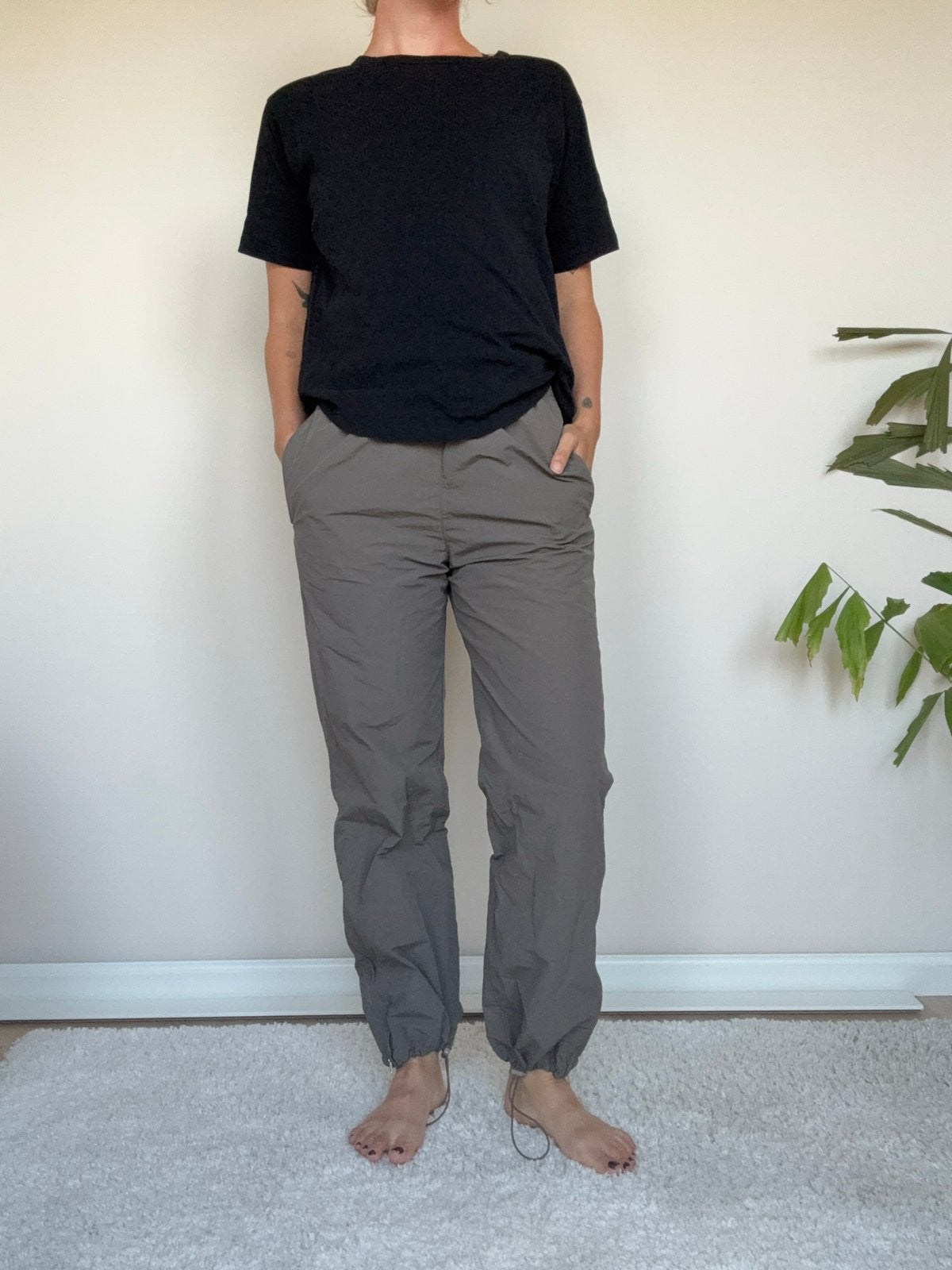 The Frankie Shop parachte broek maat XS, Ophalen of Verzenden, Zo goed als nieuw, Maat 34 (XS) of kleiner, Grijs