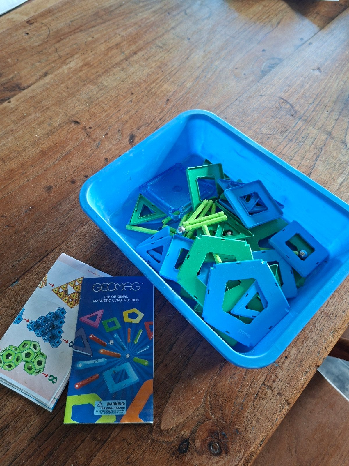 Geomag magnetisch constructiespeelgoed, Ophalen of Verzenden, Gebruikt, Overige merken