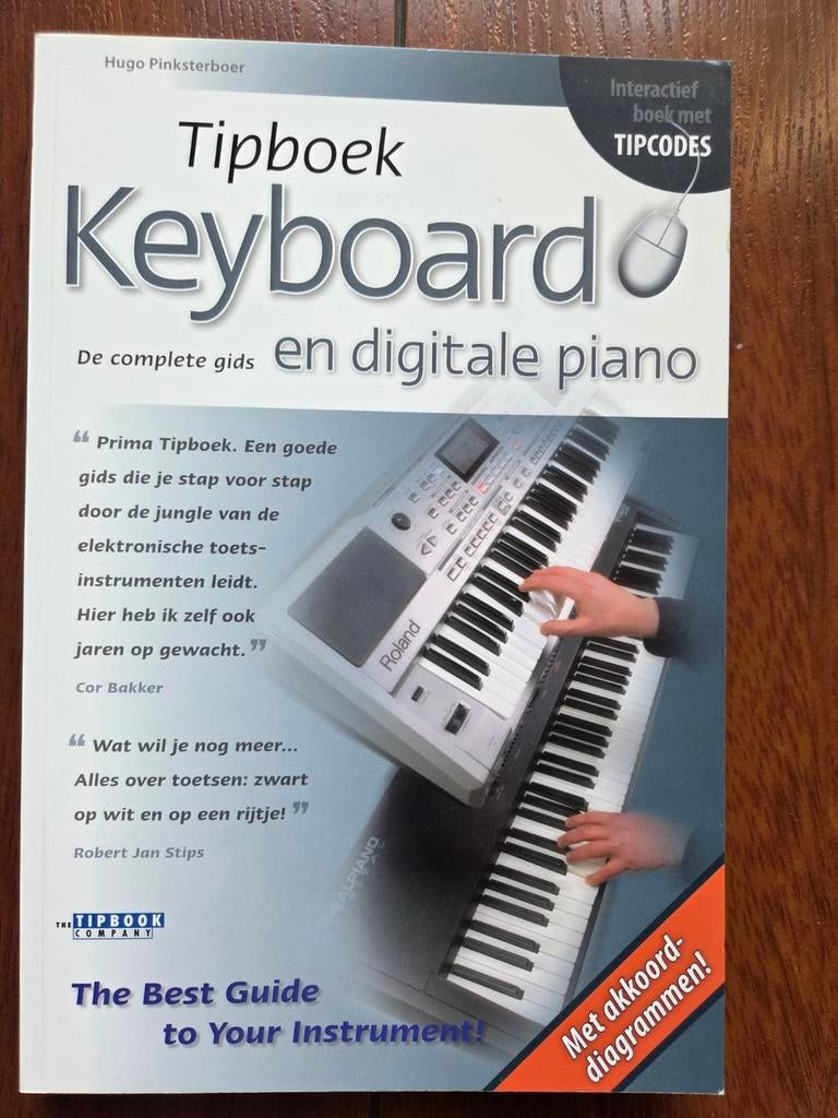 Tipboek Keyboard en digitale piano, Ophalen of Verzenden, Nieuw, Overige merken