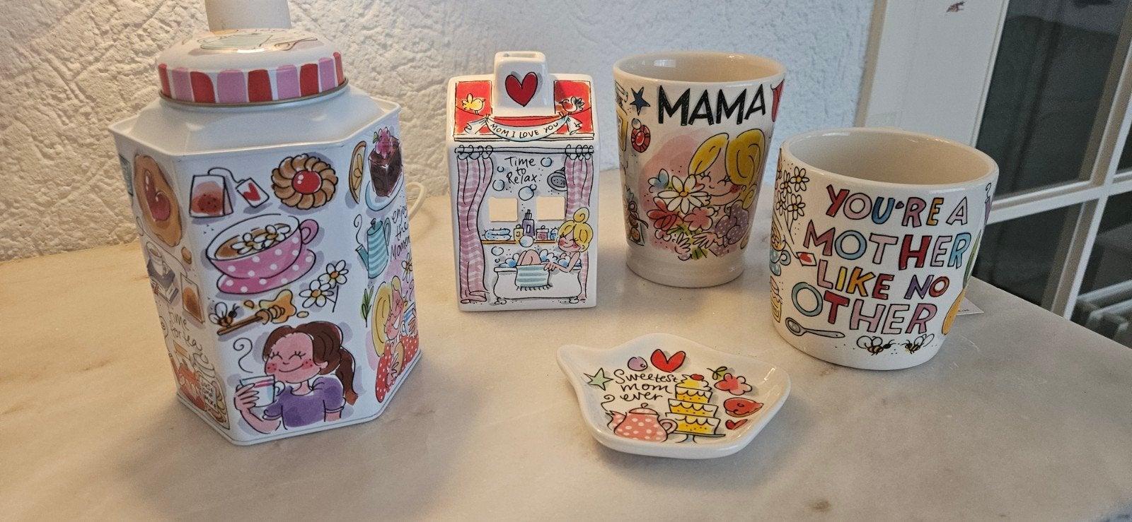 Blond Amsterdam Moederdag, Huis en Inrichting, Keuken | Servies, Ophalen, Nieuw, Aardewerk