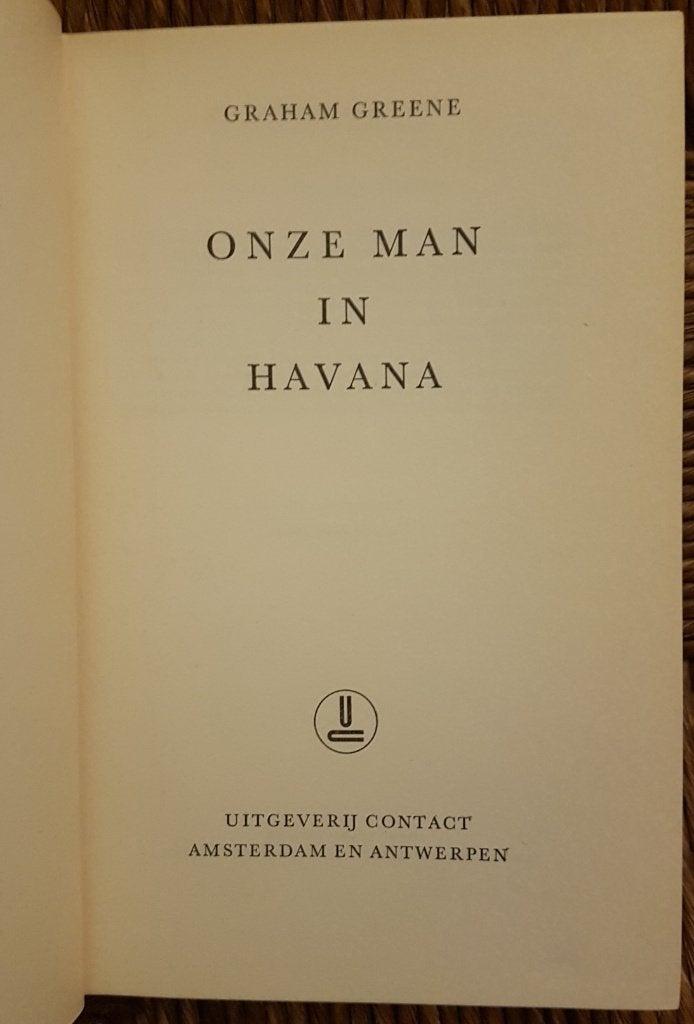 Onze man in Havana - filmeditie 1960 - Graham Greene - IGST, Ophalen of Verzenden, Amerika, Gelezen, Graham Greene