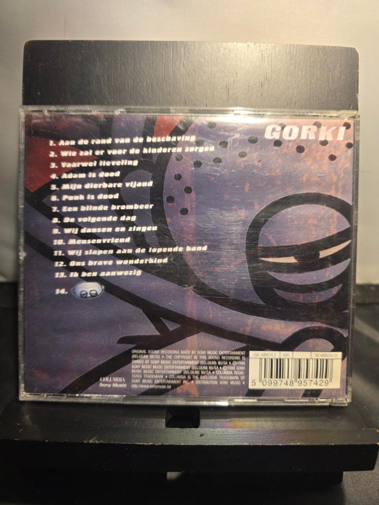 Gorki - Ik Ben Aanwezig CD (Pop, Rock), Cd's en Dvd's, Cd's | Nederlandstalig, Gebruikt, Pop, Ophalen of Verzenden